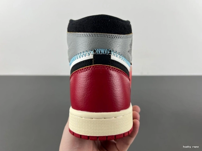 Cheap Husky Jordan High HV8563-600 OG Union LA Air 1 x 0702